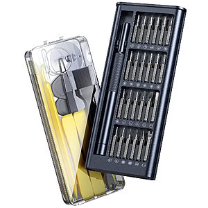 AXTH 38-in-1 Metal Precision Screwdriver Set w/ Pry Bar Tools $5.99 + Free Shipping w/ Prime or on $35+