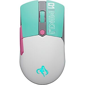 ASUS TUF Gaming Hatsune Miku Edition Tri-Mode Wireless Optical Mouse (Turquoise/Neon Pink) $75.99 + Free Shipping