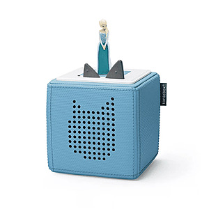 Tonies Disney Toniebox 1 Screen-Free Audio Player Starter Set w/ Elsa Tonie (Blue)  $59 + Free Shipping