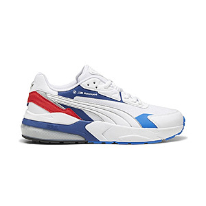 PUMA Bmw M Motorsport Vis2k Lace Up Mens White Sneakers Casual Shoes - $35.96 + Free Shipping