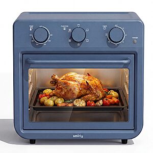 SMIRLY 6-in-1 Air Fryer Toaster Oven Combo, 27QT Toaster Oven $159.99