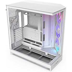 NZXT H9 Flow RGB Dual-Chamber ATX Mid-Tower PC Case (White) $129.99 + Free Shipping