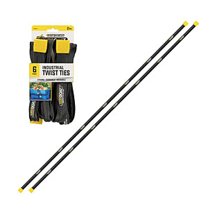 2-Pack 6' Twisted GOAT SmartStraps Industrial Twist Ties w/ Steel Core $6.79 + Free Shipping