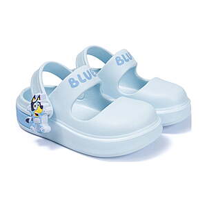 Toddler Girls Mary Jane Clog (Various - Bluey, Hello Kitty, Stitch, and Frozen) - from $9.21