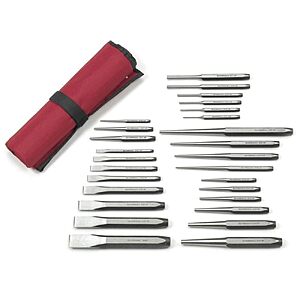 GEARWRENCH 27 Piece Large Chrome Punch & Chisel Set | 82306 $138
