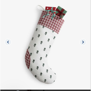 Heather Taylor Home Flower Holiday Stocking $12.97