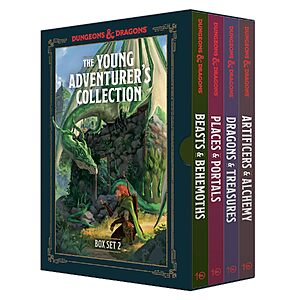 Dungeons & Dragons Young Adventurer's Collection Box Set 2 (4-Book Boxed Set) $14.84 + Free Shipping w/ Prime or on $35+