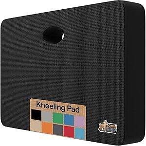 $12.99* | 17.5" x 11" GORILLA GRIP Extra Thick 1.3" Soft Foam Kneeling Pad at Amazon