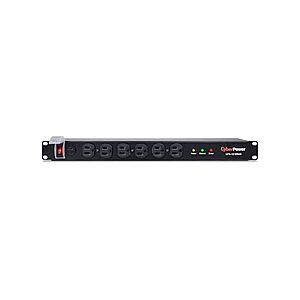$39.99 | (Refurb) CyberPower 12-Outlet 120V/15A 1U Rackmount Surge Protector at Woot!