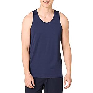 [Prime] $4.44 | Amazon Essentials Men's Quick Dry Moisture-Wicking Tech Stretch Active Sleeveless Tank Top Workout Shirt at Amazon