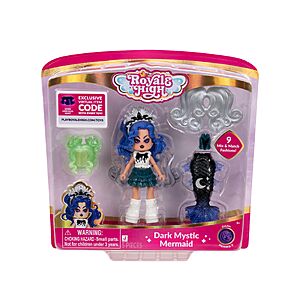 3” Royale High Dark Mystic Mermaid Fashion Doll w/ 9 Fashion Accessories $3.22 + Free Shipping w/ Prime or on orders over $35