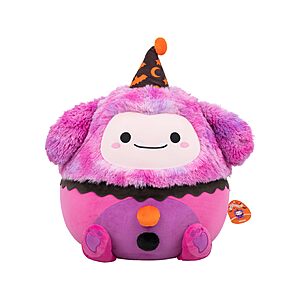 YMMV! Squishmallows Original 20in Woxie the Magenta Bigfoot in Clown Costume – Official Jazwares Halloween Plush (Jumbo) - $25.16 w/ Coupon @ Amazon