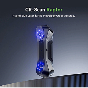 OPEN Creality Raptor 3D Scanner 5-2000mm Range 60FPS