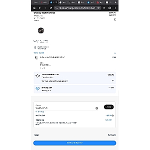 HUGE YMMV Samsung Galaxy Watch Ultra 2 for $293.20 after Ultra 2024 trade-in and 5% discount code on EPP or Veterans or work discount stores