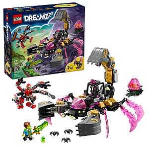 505-Pc LEGO Dreamzzz Nightmare Scorpion Digger Building Set (71513) $30 + Free Shipping w/ Prime or on orders over $35
