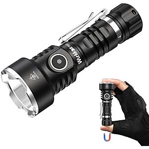 $19.99* | Wurkkos TS12 SFT25R 1350 Lumen LED Mini Flashlight w/ Battery at Amazon