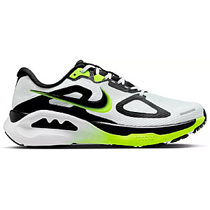 Nike Men's Structure Plus Running Shoes (White/Black/Volt) $75.97 + Free Shipping