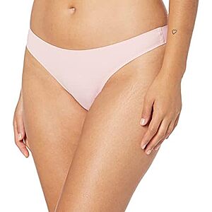 [Prime, SnS] $4.25 | 4-Pack Amazon Essentials Women's Seamless No Show Thong Panties at Amazon
