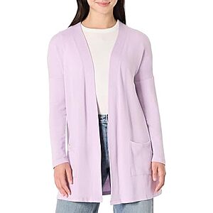 [Prime] $7.45 | Amazon Essentials Women's Relaxed-Fit Ultra-Lightweight Open-Front Cardigan at Amazon
