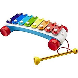 $8.79* | Fisher-Price Xylophone Musical Instrument Pull Toy w/ at Amazon