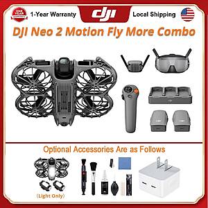 DJI Neo 2 Motion Fly More Combo 4K Mini Professional Drone $486 + Free S/H