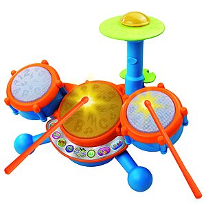VTech KidiBeats Kids Drum Set, Orange $13.79 + Free S&H w/ Prime or $35+