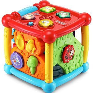 VTech Busy Learners Activity Cube (Frustration Free Packaging) $13.79 + Free S&H w/ Prime or $35+