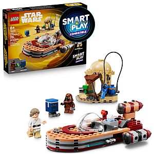 LEGO Star Wars SMART Play: Luke’s Landspeeder Set 75420 $31.99 + Free Shipping w/ Prime or on $35+
