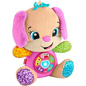 Fisher-Price Laugh & Learn Smart Stages Sis Multilanguage Plush Learning Toy $11.99 + Free Shipping w/ Prime or on $35+