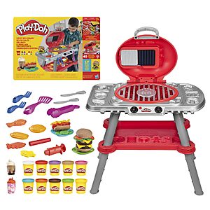 Play-Doh Sizzlin' Grill Lights & Sounds Playset w/ 10x Cans & 17x Tools $23.99 + Free Shipping w/ Prime or on $35+