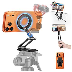 OMOTON TP06-E [3-Adjust] Sturdy Compact Magnetic Phone Tripod for iPhone 18 $12.49