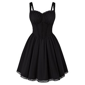 Amazon – Scarlet Darkness Women's Lace Corset Mini Dress - $20.00 w/ Code