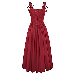 Amazon – Scarlet Darkness Women's Renaissance Corset Maxi Dress - $18.50 w/ Code