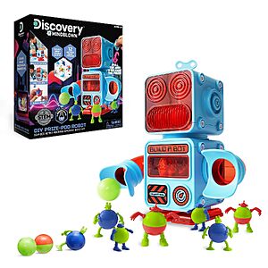 Discovery Prize-Pod Robot 52-Piece DIY Vending Machine Building Kit $8.99 + Free Shipping w/ Prime or on $35+