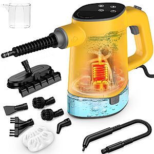 Amazon – Granarbol 1200W Handheld Steam Cleaner - $24.99 w/ Code