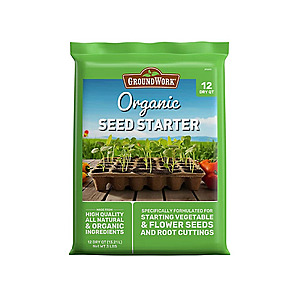YMMV GroundWork Organic Seed Starter Mix, 12 qt. $3.49