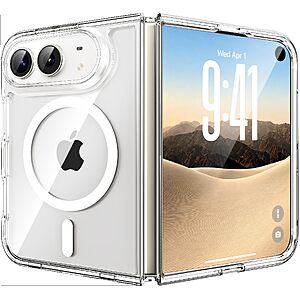 Temdan Magnetic for iPhone Duo Case, Compatible with Magsafe, Clear $6.96