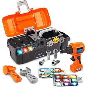 VTech Drill & Learn Toolbox (2 Colors) $16.79 + Free Shipping w/ Prime or on $35+