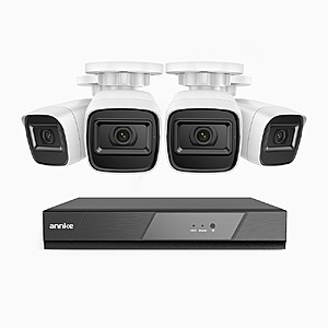 ANNKE 4-Channel Outdoor Wired Security CCTV System w/ 4x 1080P Cams $80 + Free Shipping