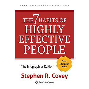 $1.99 | The 7 Habits of Highly Effective People: The Infographics Edition (eBook) by Stephen R. Covey