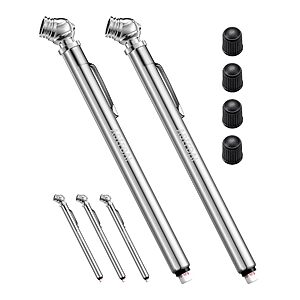 2-Pack AstroAI Pencil Stainless Steel Tire Pressure Gauge (10-75 PSI) $2.69 ($1.34 each) + Free Shipping w/ Prime or on $35+