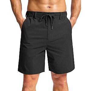 Soothfeel Men's 7" Lightweight Stretch Golf Shorts (Various) $9.85 + Free Shipping w/ Prime or on $35+