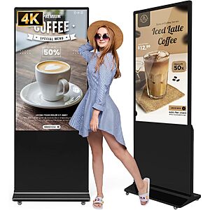 Amazon – JIYANG 55" 4K Digital Signage Display Kiosk - $849.50 w/ Code