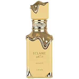 Lattafa Eclaire Banoffi – Gourmand, Sweet, Fruity, Musky – Eau de Parfum Spray Long-Lasting Fragrance for Women, 3.4 Ounce / 100 ml $23.49