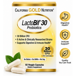 iHerb: 50% Off California Gold Nutrition LactoBif Probiotics, From $7.25 + Free Shipping $30+