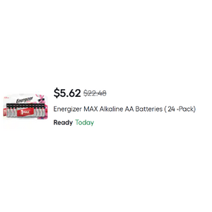(HURRY) 75% Off Energizer MAX & Ultimate Lithium Batteries @ Lowes + Free In-Store Pickup at Lowes