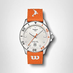 Tissot Seastar Wilson WNBA, Swiss Quartz, 40mm, White Dial, Unisex Watch $219.99