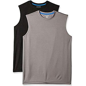 [Prime, SnS] $6.65 | Amazon Essentials Men's Active Performance Tech Muscle Sleeveless Top at Amazon