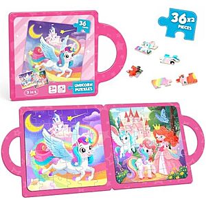 Homicozy 2-in-1 Mermaid Magnetic Puzzle Book for Kids (72-Piece) $4.99 + Free Shipping w/ Prime or on $35+