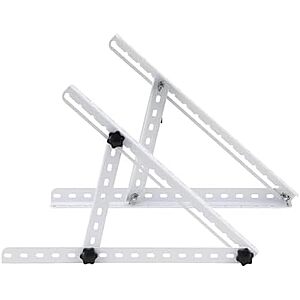 16" Euijoip Adjustable Solar Panel Tilt Mounting Brackets (1 pair, White) $8.09 + Free Shipping w/ Prime or on $35+